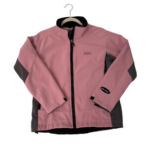 Peak Performance R&D Gore Windstopper Jacket Womens M Medium Pink Polyester Flaw